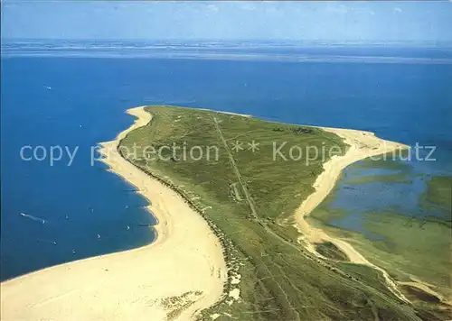 Sylt Fliegeraufnahme mit Ellenbogen Kat. Sylt Ost