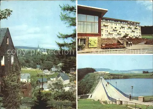 Caemmerswalde Neuhausen Ferienheim Paul Gruner Rauschenbachtalsperre Kat. Neuhausen Erzgebirge