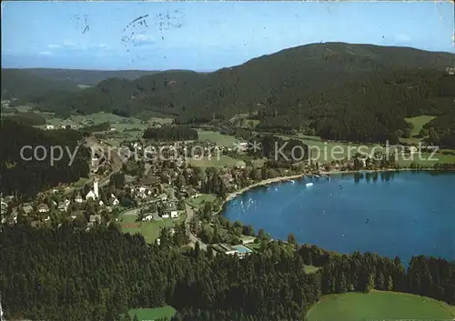 Titisee Schwarzwald Fliegeraufnahme Kat. Titisee Neustadt