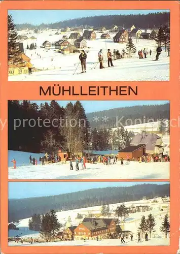 Muehlleithen Klingenthal Wintersportplatz Kat. Klingenthal Sachsen