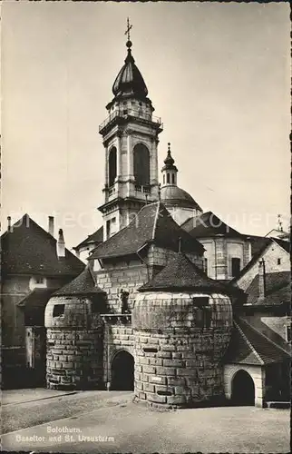 Solothurn Baseltor Sankt Ursusturm Kat. Solothurn