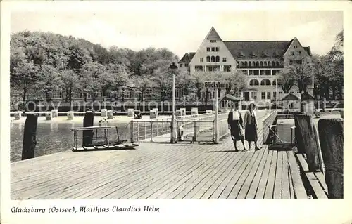 Gluecksburg Ostseebad Matthias Claudius Heim Kat. Gluecksburg (Ostsee)