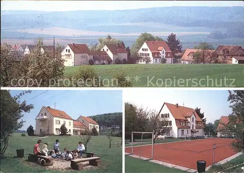 Naumburg Hessen Evangelisches Freizeitheim Haus Waldeck Kat. Naumburg