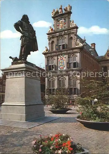 Hoorn Westfries Museum mit Denkmal Kat. Hoorn