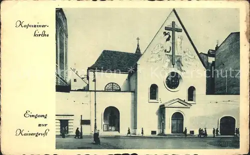 Wien Kapuzinerkirche Kaisergruft Kat. Wien