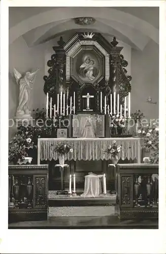 Schoenstatt Vallendar Gnadenheiligtum Kirche innen Kat. Vallendar