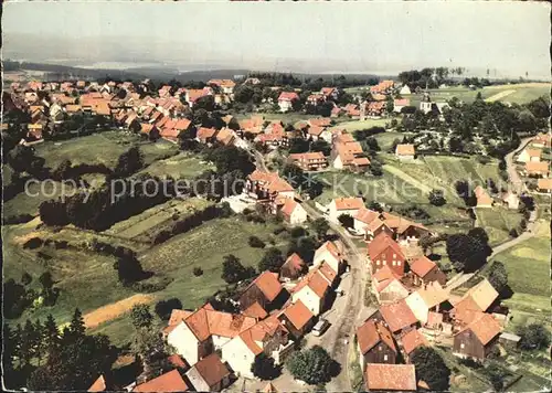 Hohegeiss Harz Fliegeraufnahme Kat. Braunlage