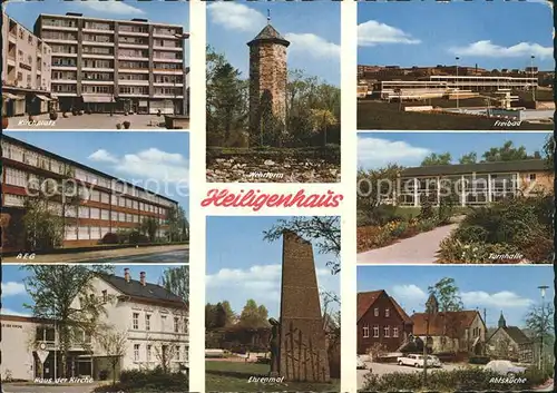 Heiligenhaus Mettmann Turnhalle Ehrenmal Haus der Kirche AEG / Heiligenhaus /Mettmann LKR