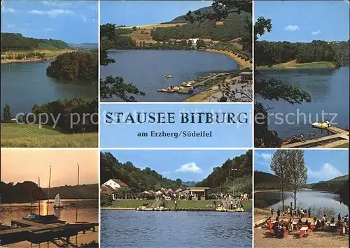 Biersdorf See Stausee Bitburg  Kat. Biersdorf am See