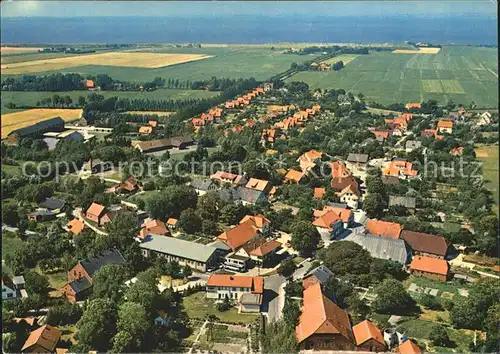 Tossens Nordseebad Fliegeraufnahme Kat. Butjadingen