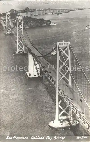 San Francisco California Oakland Bay Bridge  Kat. San Francisco