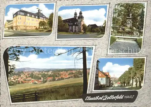 Clausthal Zellerfeld Denkmal Kirche Schloss  Kat. Clausthal Zellerfeld