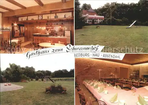 Bedburg Hau Gasthaus zum Schwanenhof  Kat. Bedburg Hau