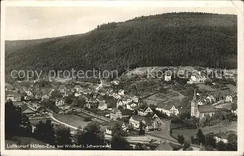 Hoefen Enz Totalansicht Kat. Hoefen an der Enz