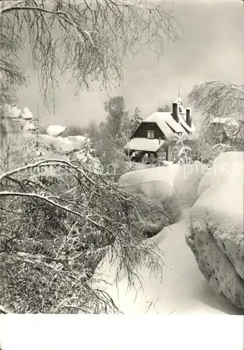 Zittau Zittauer Gebirge Toepferbaude Kat. Zittau