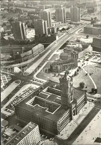 Berlin Teilansicht Fliegeraufnahme Kat. Berlin