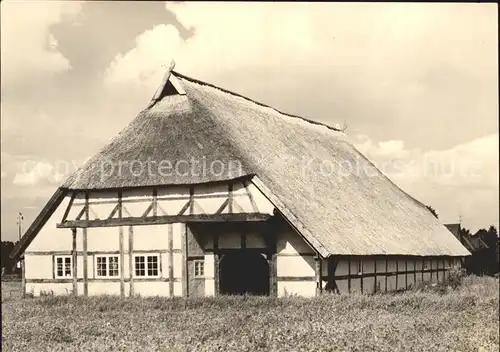 Schoenberg Mecklenburg Freilichtmuseum Bechelsdorfer Schulzenhaus Kat. Schoenberg Mecklenburg