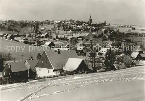 Joehstadt Winter Panorama Kat. Joehstadt