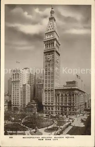 New York City Metropolitan Building / New York /