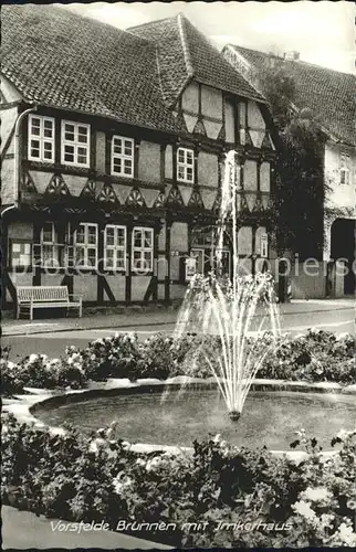 Vorsfelde Brunnen Imkerhaus Kat. Wolfsburg