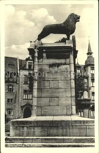 Braunschweig Burgloewe Kat. Braunschweig