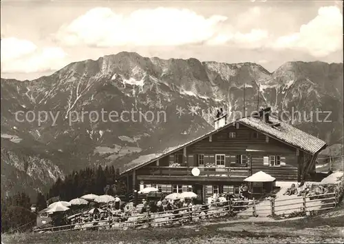 Rossfeldhuette Untersberg Kat. Berchtesgaden