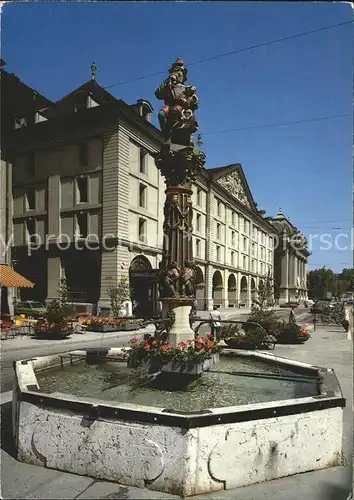 Bern BE Kornhausplatz Kindlifresserbrunnen Kat. Bern