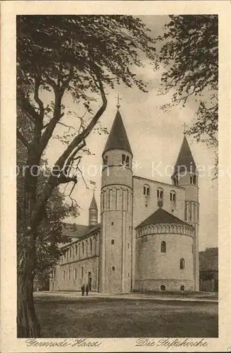 Gernrode Harz Stiftskirche Kat. Gernrode Harz