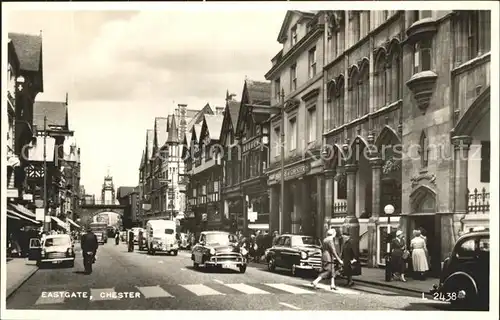 Chester Cheshire Eastgate Strassenpartie / Chester /Cheshire CC