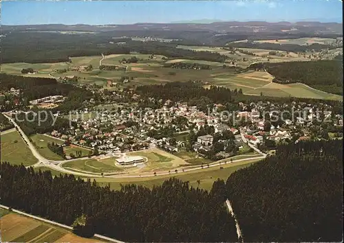 Koenigsfeld Schwarzwald Fliegeraufnahme Kat. Koenigsfeld im Schwarzwald