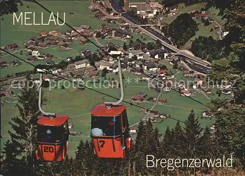 Mellau Vorarlberg Seilbahn Kat. Mellau