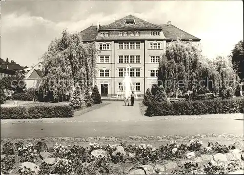 Thum Erzgebirge Platz des Friedens Kat. Thum Erzgebirge