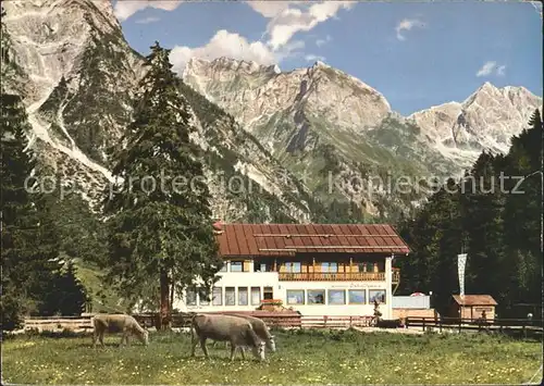 Oberstdorf Oytalhaus Schneck Himmelhorn Grossem Wilden Kat. Oberstdorf