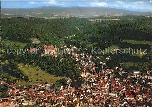 Kulmbach Fliegeraufnahme Plassenburg  Kat. Kulmbach