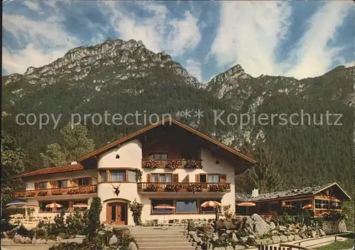 Garmisch Partenkirchen Almhuette Berggasthof Kramers  Kat. Garmisch Partenkirchen