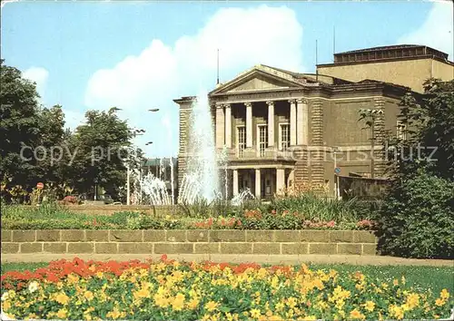 Halle Saale Theater des Friedens Kat. Halle