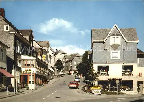 Berleburg Bad Strassenansicht  Kat. Bad Berleburg