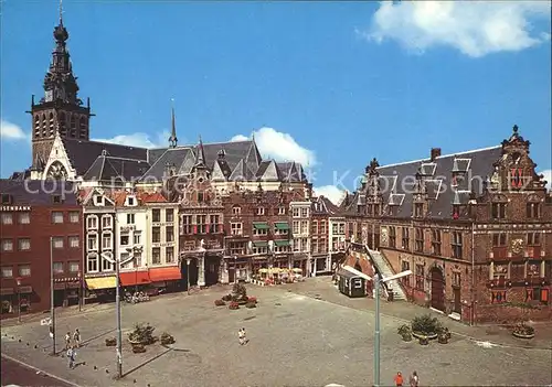 Nijmegen Grote Markt Stevenskerk Lakenhal Waag  Kat. Nimwegen Nijmegen