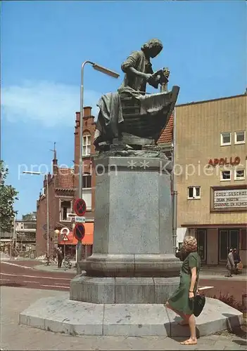 Zaandam Standbeeld Czaar Peter  Kat. Zaandam