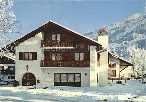 Kochel See Gaestehaus Egner  Kat. Kochel a.See