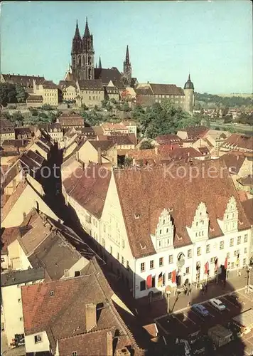 Meissen Elbe Sachsen Dom Albrechtsburg  Kat. Meissen