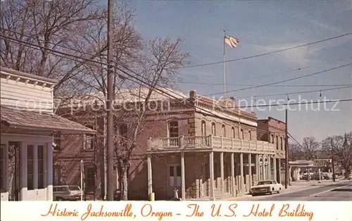 Jacksonville Oregon Historic Jacksonville US Hotel Building Kat. Jacksonville