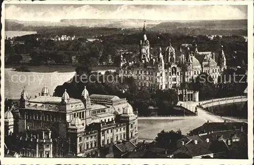 Schwerin Mecklenburg Schloss Staatstheater Kat. Schwerin