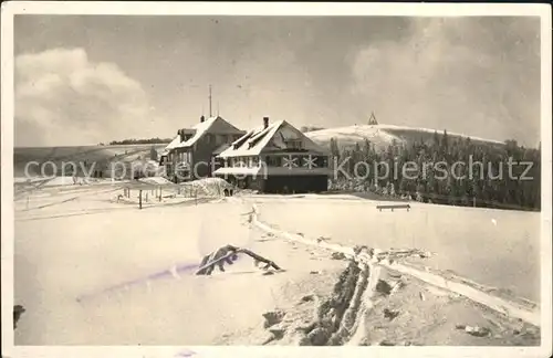 Kandel Waldkirch Breisgau Berghotel Restaurant Hoehenluftkurort Wintersportplatz Schwarzwald Kat. Waldkirch