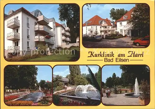 Bad Eilsen Kurklinik am Harrl Wasserspiele Springbrunnen Kat. Bad Eilsen