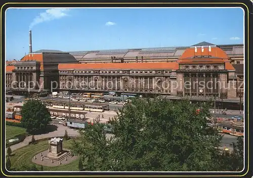 Leipzig Hauptbahnhof Messestadt Denkmal Kat. Leipzig