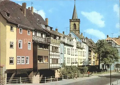 Erfurt Kraemerbruecke Kat. Erfurt