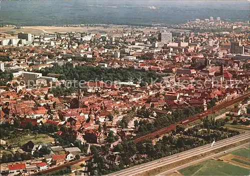 Erlangen Fliegeraufnahme Kat. Erlangen