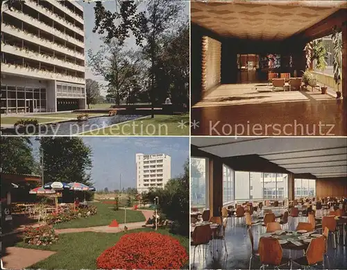 Bad Windsheim Sanatorium Frankenland Foyer Terrasse Speisesaal Kat. Bad Windsheim