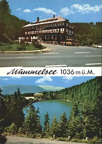 Seebach Ortenaukreis Berghotel Mummelsee Kat. Seebach